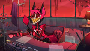 Alastor Radio Demon Hazbin Hotel Wallpaper