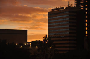 Albania Tirana Hotel Sunset Wallpaper