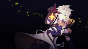 Albedo, Four-star Alchemist Of The City Of Mondstadt In Genshin Impact Wallpaper