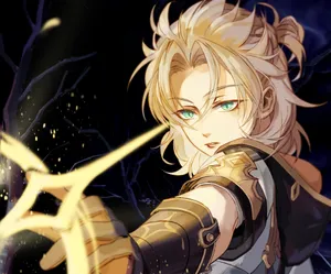 Albedo Of Genshin Impact Illustration Wallpaper