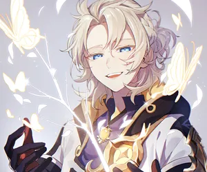 Albedo, The Chalk Prince In Genshin Impact Wallpaper