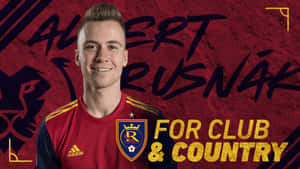 Albert Rusnak Real Salt Lake Team Poster Wallpaper