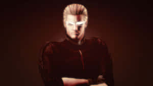 Albert Wesker In Full Combat Mode Wallpaper