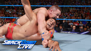 Alberto Del Rio Submission Lock By John Cena Wallpaper