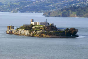 Alcatraz Island Aerial View Wallpaper