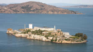 Alcatraz Island Aerial View Wallpaper