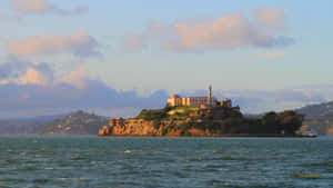 Alcatraz Island Sunset View Wallpaper