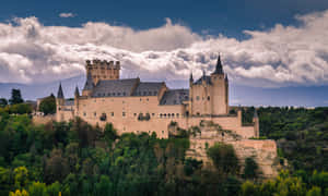 Alcázar Of Segovia In Spain Wallpaper