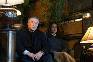 Alec Baldwin And Alma Hayek Pinault Wallpaper