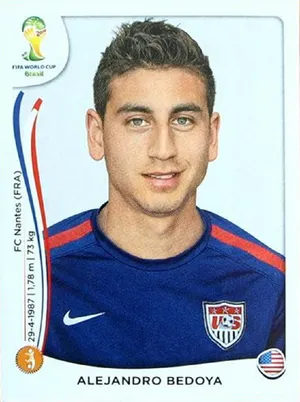 Alejandro Bedoya 2014 Fifa World Cup Sticker Wallpaper