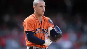 Alex Bregman Taking Off Helmet Wallpaper