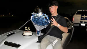 Alex Chino Birthday Celebration Wallpaper