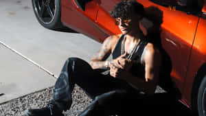 Alex Chino Stylish Car Photo Wallpaper