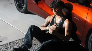 Alex Chino Stylish Car Photo Wallpaper