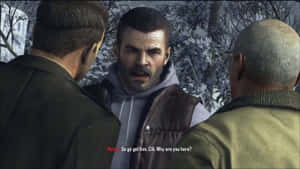 Alex Mason In Action Wallpaper