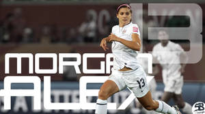 Alex Morgan In All-white Wallpaper