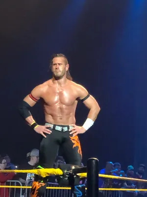 Alex Shelley Fierce Expression On Impact Wrestling Wallpaper