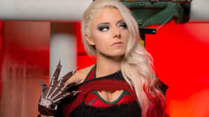 Alexa Bliss Looking Sideways Wallpaper