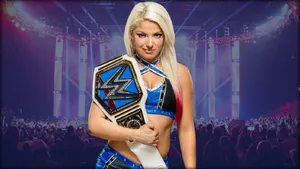 Alexa Bliss With Crowd Wallpaper