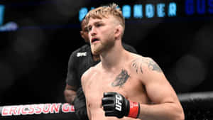 Alexander Gustafsson Exuding Athletic Dominance In Ufc Wallpaper