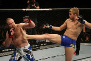 Alexander Gustafsson Fighting Vladimir Matyushenko Wallpaper