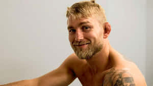 Alexander Gustafsson Smiling Photo Wallpaper