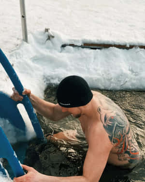 Alexander Volkov Finished Swimming Wallpaper