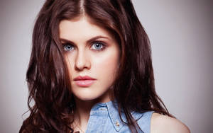 Alexandra Daddario Portrait Wallpaper