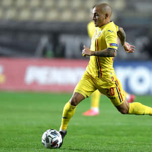 Alexandru Mitrita At Uefa Euro 2020 Qualifier Wallpaper