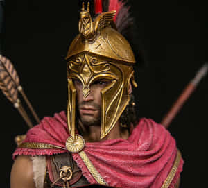 Alexios, The Mighty Warrior From Assassin's Creed Odyssey Wallpaper