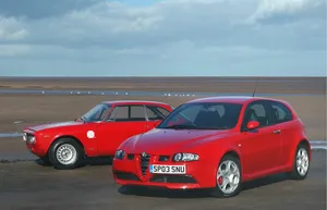 Alfa Romeo 147 - A Shining Example Of Style And Performance Wallpaper