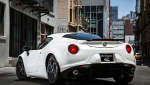 Alfa Romeo 4c - A Perfect Blend Of Performance And Style Wallpaper