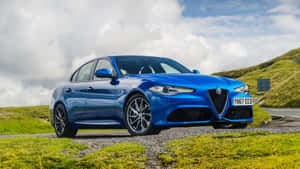 Alfa Romeo Giulia - A Fusion Of Performance And Elegance Wallpaper