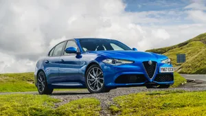 Alfa Romeo Giulia - A Fusion Of Performance And Elegance Wallpaper