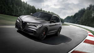 Alfa Romeo Stelvio - A Perfect Blend Of Performance And Luxury Wallpaper