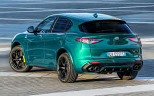 Alfa Romeo Stelvio - Stylish And Robust Suv For The Modern Road Warrior Wallpaper