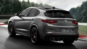 Alfa Romeo Stelvio - The Perfect Blend Of Elegance And Performance Wallpaper