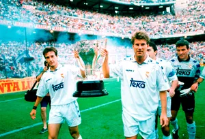 Alfonso Perez And Michael Laudrup Wallpaper