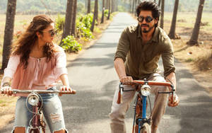 Alia Bhatt Dear Zindagi Biking Wallpaper