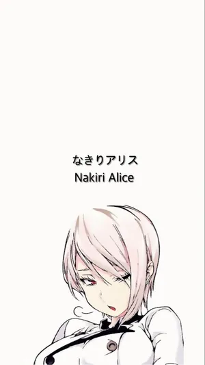 Alice Nakiri Anime Character Wallpaper