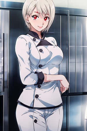 Alice Nakiri Anime Chef Portrait Wallpaper