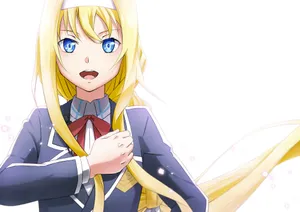 Alice Zuberg In A Stunning Sword Art Online Wallpaper Wallpaper