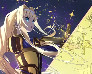 Alice Zuberg In Action Wallpaper