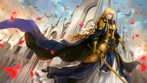 Alice Zuberg In Action Wallpaper