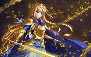 Alice Zuberg In Sword Art Online Wallpaper