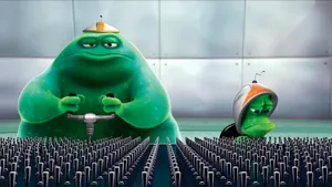 Alien Duo Console Control Wallpaper