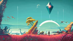 Alien Landscape Exploration.jpg Wallpaper