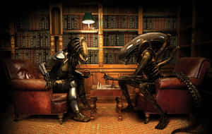 Alien Vs Predator Grid And Celtic Talking Wallpaper