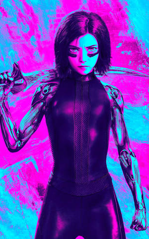 Alita Pop Art Wallpaper