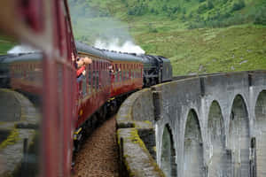 All Aboard The Hogwarts Express Train! Wallpaper